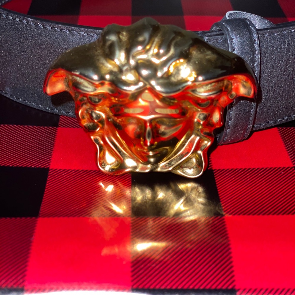 Versace Palazzo belt with Medusa buckle 33 small